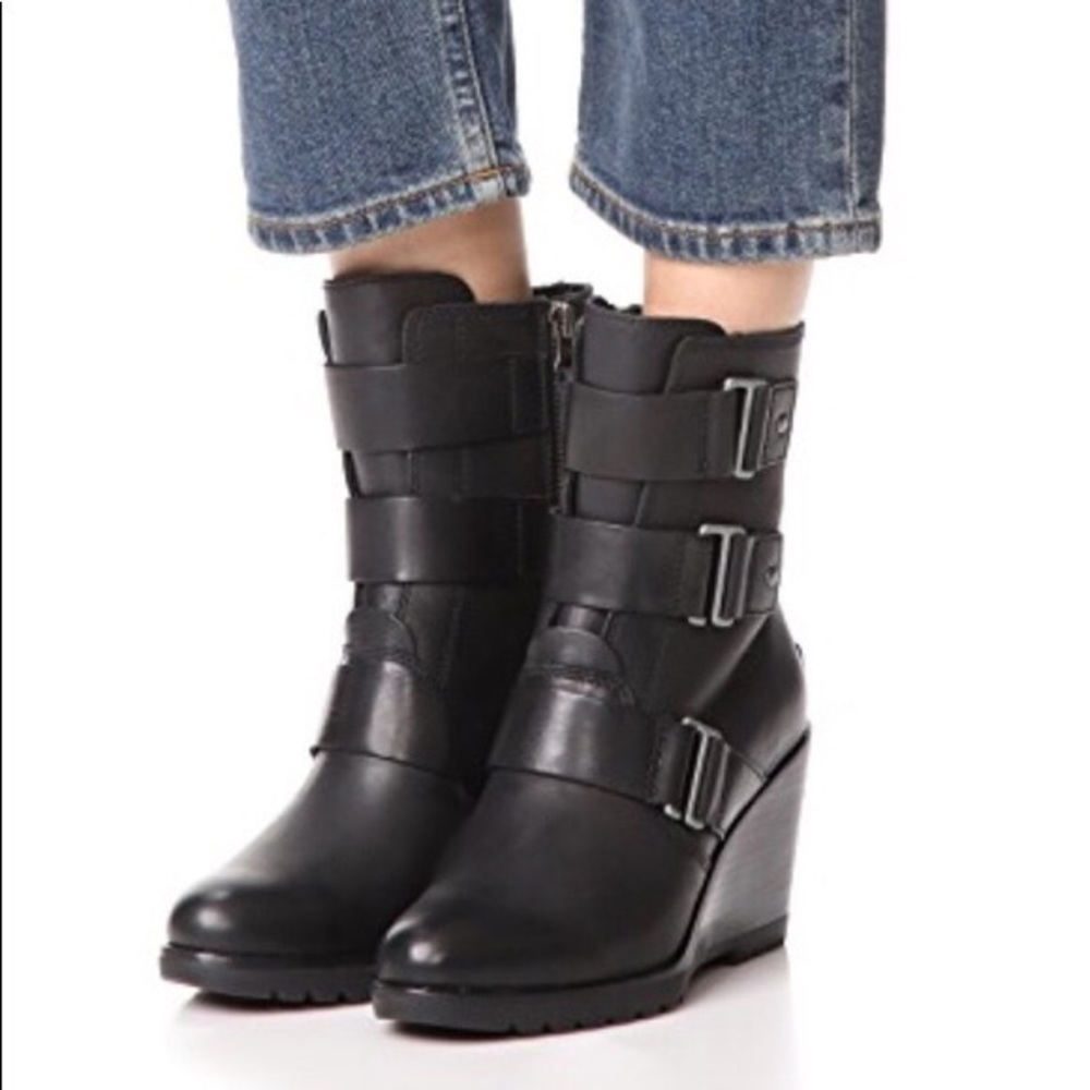 Sorel | After Hours Waterproof Wedge Bootie